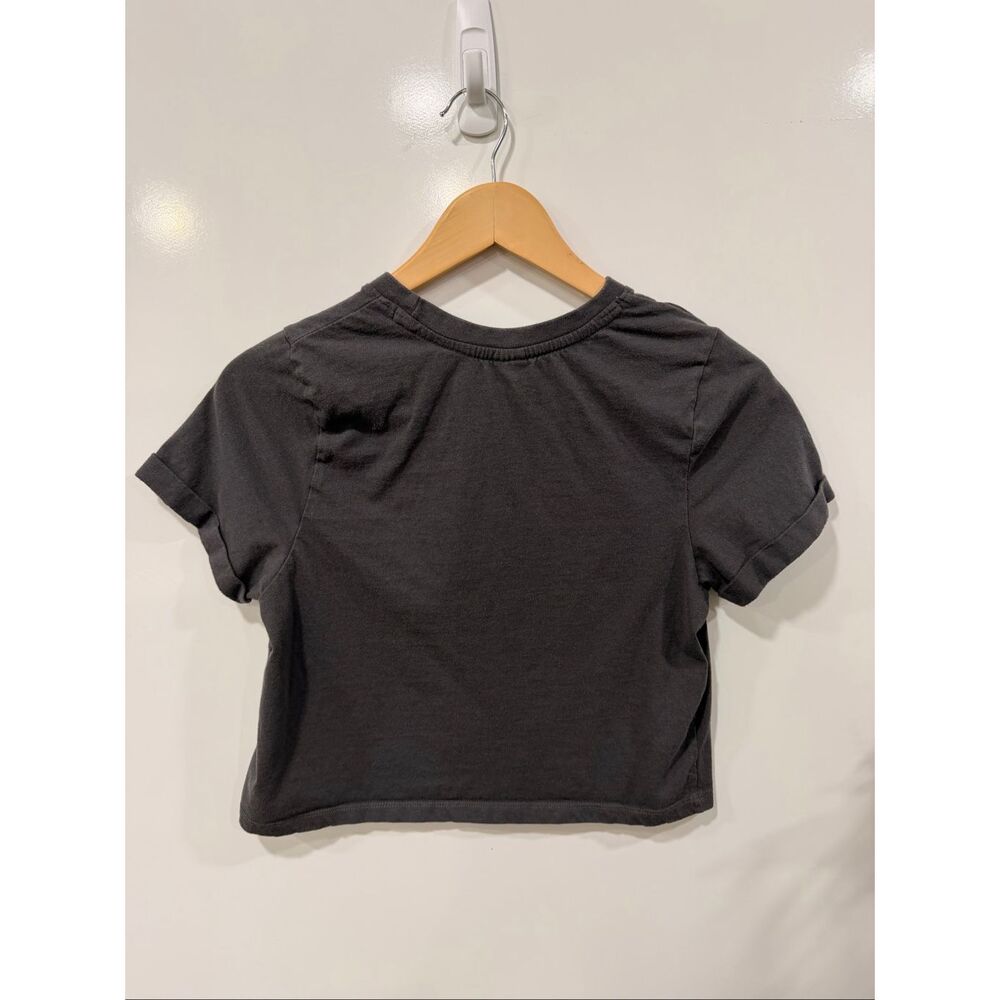 Recycled Threads Desert Moon Cactus Crop Tee S - Picture 6 of 6